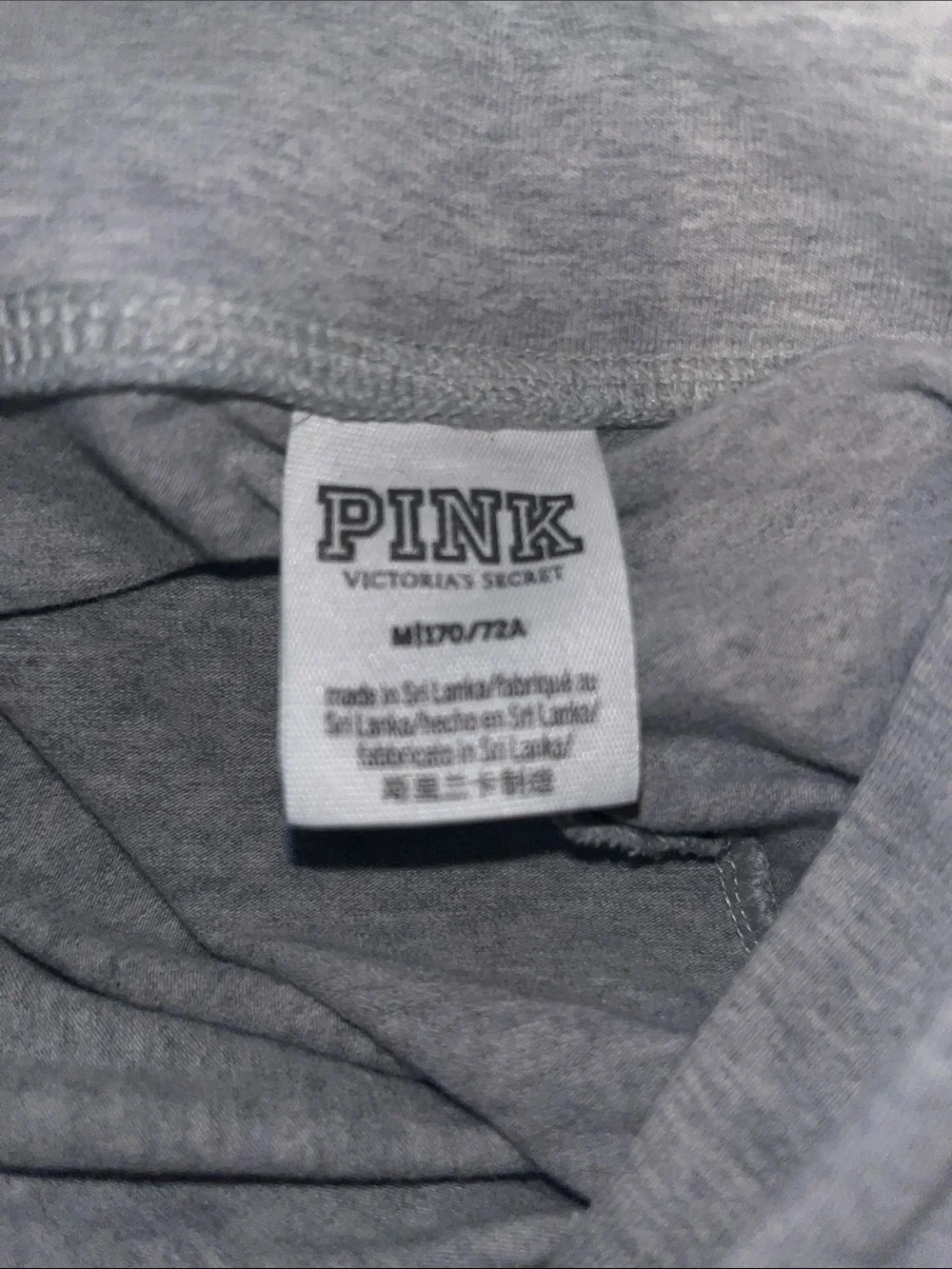 Pink Grey Leggings - Picture 4 of 5